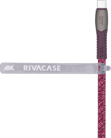 RivaCase PS6105 RD12 USB-C apa - USB-C apa 2.0 Adat és töltőkábel (1.2m)