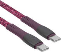 RivaCase PS6105 RD12 USB-C apa - USB-C apa 2.0 Adat és töltőkábel (1.2m)