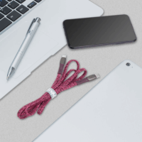 RivaCase PS6105 RD12 USB-C apa - USB-C apa 2.0 Adat és töltőkábel (1.2m)