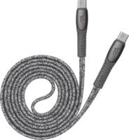 RivaCase PS6105 GR12 USB-C apa - USB-C apa 2.0 Adat és töltőkábel (1.2m)