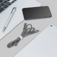 RivaCase PS6105 GR12 USB-C apa - USB-C apa 2.0 Adat és töltőkábel (1.2m)