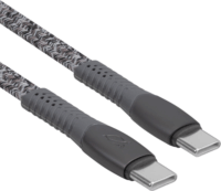 RivaCase PS6105 GR12 USB-C apa - USB-C apa 2.0 Adat és töltőkábel (1.2m)