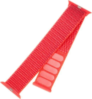 Fixed Apple Watch S1/2/3/4/5/6/7/SE Nylon szíj S 42/44mm - Piros