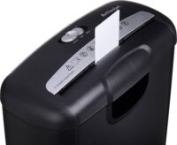 Activejet ASH-0601S Iratmegsemmisítő 6 lap 10L - Fekete