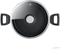 Tefal G2554672 Unlimited 24cm Párolófazék - Fekete