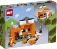 LEGO® Minecraft: 21178 - A rókaházikó készlet és minifigurák