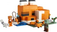 LEGO® Minecraft: 21178 - A rókaházikó készlet és minifigurák