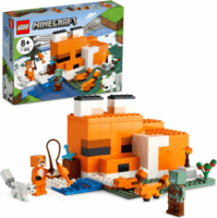 LEGO® Minecraft: 21178 - A rókaházikó készlet és minifigurák