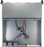 Inter-Tech IPC 2U-2404L SATA Rack Szerverház - Ezüst