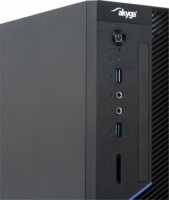 Akyga AK-202-01BK Számítógépház - Fekete