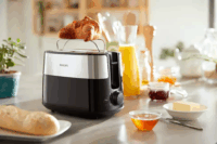 Philips HD2516/90 Daily Collection Kenyérpirító - Fekete/Ezüst