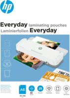 HP Inc. Everyday 80 mikron A6 fényes lamináló fólia (25 db / csomag)