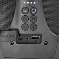 Nedis SPBB315BK Party Boombox Hordozható bluetooth hangszóró