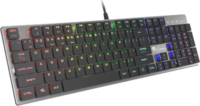 Natec Genesis THOR 420 RGB USB Mechanikus Gaming Billentyűzet - Angol (US)