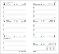 Toptimer Traditional 95 x 170mm 2022 Zsebnaptár - Bordó