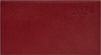 Toptimer Traditional 170 x 95mm 2024 Zsebnaptár - Bordó