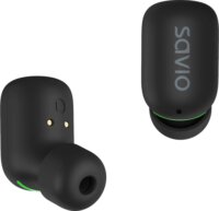 Savio TWS-09 Bluetooth Headset - Fekete