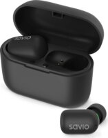 Savio TWS-09 Bluetooth Headset - Fekete