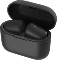 Savio TWS-09 Bluetooth Headset - Fekete