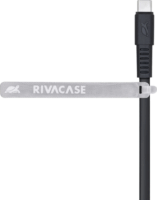 RivaCase PS6005 BK12 USB-C apa - USB-C apa 2.0 Adat és töltőkábel (1.2m)