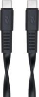 RivaCase PS6005 BK12 USB-C apa - USB-C apa 2.0 Adat és töltőkábel (1.2m)