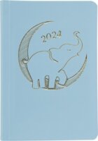 Toptimer Pastel B6 2024 Heti naptár - Kék