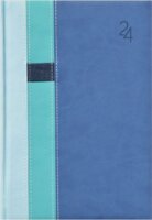 Toptimer Vario A5 2024 Napi naptár - Türkiz/kék