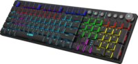 iBox Aurora K-6 Wireless/USB Mechanikus Gaming Billentyűzet - Angol (US)