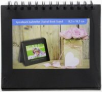 Hama 18x16,5 Spirálos fénykép tartó - Fekete