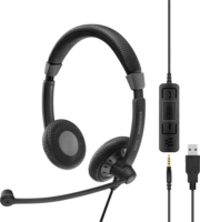 Epos IMPACT SC 75 USB MS Headset - Fekete