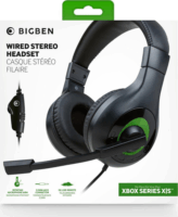 BigBen Interactive Xbox Series X|S Stereo Gaming Headset V1 - Fekete/Zöld