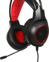 iBox Aurora X3 Gaming Headset - Fekete/Piros