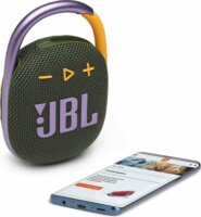 JBL Clip 4 Bluetooth vízálló hordozható hangszóró - Zöld