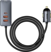 Baseus Share Together CCBT-B0G Autós 3xUSB-A + USB-C töltő (120W)