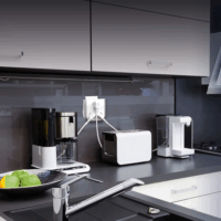 REV MultiPower 3 aljzatos elosztó - Fehér