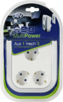 REV MultiPower 3 aljzatos elosztó - Fehér