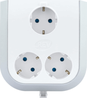 REV MultiPower 3 aljzatos elosztó - Fehér