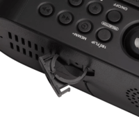 Denver CRP-717 Ébresztő óra kivetítővel - Fekete