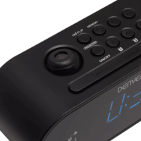 Denver CRP-717 Ébresztő óra kivetítővel - Fekete