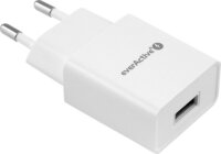 EverActive SC-100 Hálózati USB-töltő (5V / 1A) - Fehér