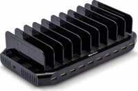 Lindy 73309 Hálózati 10x USB-A töltő (5V / 18A)