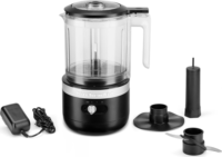 KitchenAid 5KFCB519 1.2L mini Vezetéknélküli Aprító - Matt fekete