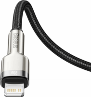 Baseus Cafule Series USB-C apa 2.0 - Lightning apa Adat és töltőkábel - Fekete (1m)