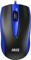 Iris E-16 USB Egér - Fekete/Kék