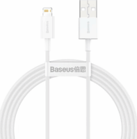 Baseus Superior Series Fast Charging Data USB-A apa 2.0 - Lightning apa iPhone töltőkábel - Fehér (1.5m)