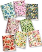 Pigna Nature Flowers 60 lapos A5 kockás spirálfüzet többfajta