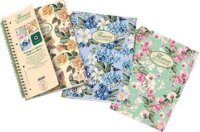 Pigna Nature Flowers 60 lapos A5 kockás spirálfüzet többfajta