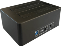 LC Power LC-DOCK-U3-V HDD/SSD Dokkoló (USB 3.0 - SATA)