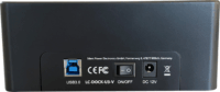 LC Power LC-DOCK-U3-V HDD/SSD Dokkoló (USB 3.0 - SATA)