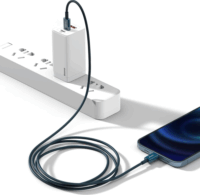 Baseus Superior Series Fast Charging Data Cable USB-C apa 2.0 - Lightning apa Adat és töltőkábel - Kék (1m)
